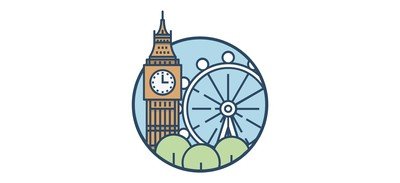 Image for London Famous Building Landmark Cricut SVG Design