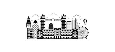 Image for London London Building City Landmark Cricut SVG Design