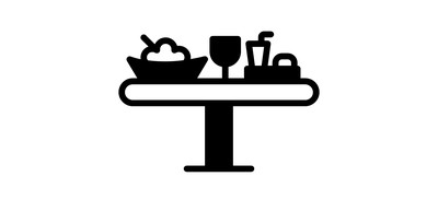 Image for Free Lunch Food Table Cricut SVG Design