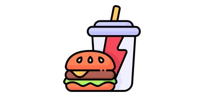 Image for Lunch Burger Hamburger Cricut SVG Design