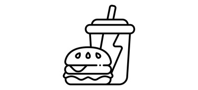 Image for Lunch Burger Hamburger Cricut SVG Design