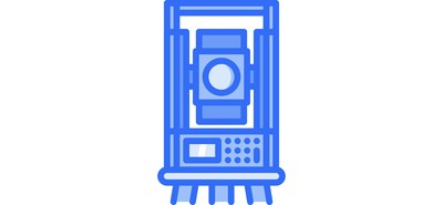 Image for Total Station Building Cricut SVG Design