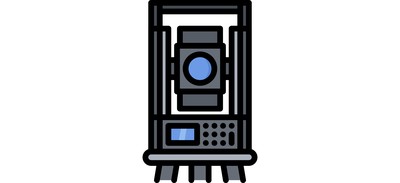 Image for Total Station Building Cricut SVG Design