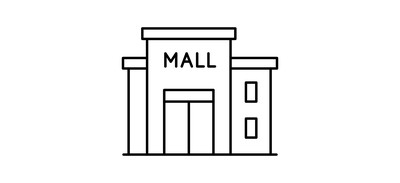 Image for Mall Shopping Center Building Cricut SVG Design