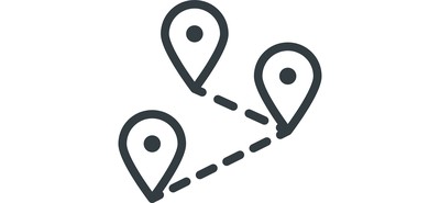 Image for Map Location Pin Cricut SVG Design