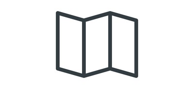 Image for Map Location Fold Cricut SVG Design