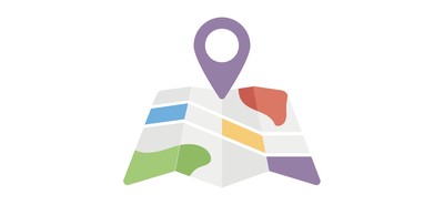 Image for Gps Navigation Location Pin Location Marker Cricut SVG Design