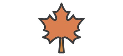 Image for Maple Leaf Leaves Cricut SVG Design