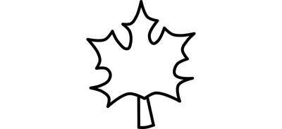 Image for Maple Leaf Leaves Cricut SVG Design