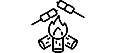 Image for Fire Marshmallow Campfire Cricut SVG Design