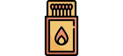 Image for Match Fire Box Cricut SVG Design