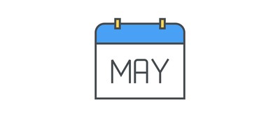 Image for May Calendar Date Cricut SVG Design