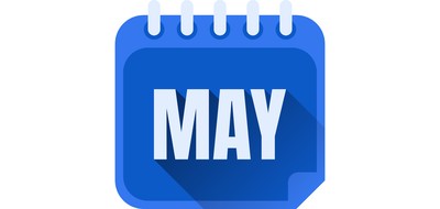 Image for May Month Of May Calendar Of May Cricut SVG Design