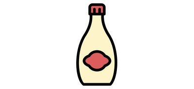 Image for Mayonnaise Grocery Sauce Cricut SVG Design