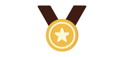 Image for Free Medal Badge Star Badge Cricut SVG Design