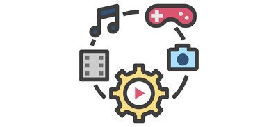 Image for Media Technology Application Cricut SVG Design