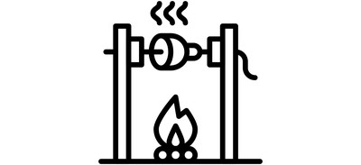 Image for Medieval Fire Roasting Medieval Fire Roasting Cricut SVG Design