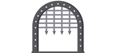 Image for Free Medieval Gate Defense Safety Gate Cricut SVG Design