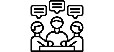 Image for Free Meeting Discussion Team Meeting Cricut SVG Design