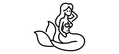 Image for Mermaid Fish Sea Cricut SVG Design