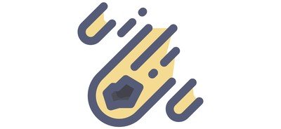 Image for Meteor Comet Shower Cricut SVG Design