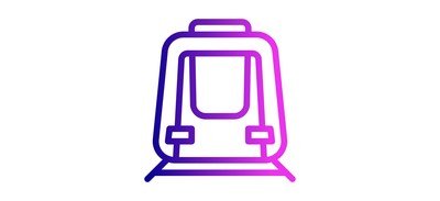 Image for Free Metro Train Railway Cricut SVG Design