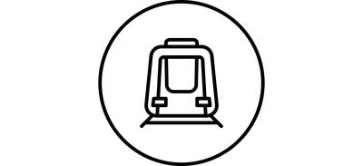 Image for Free Metro Train Railway Cricut SVG Design