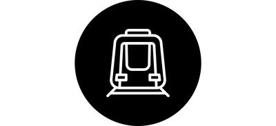 Image for Free Metro Train Railway Cricut SVG Design