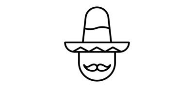 Image for Mexican Man Mexican Man Cricut SVG Design