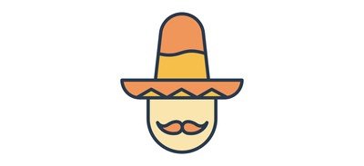 Image for Mexican Man Mexican Man Cricut SVG Design