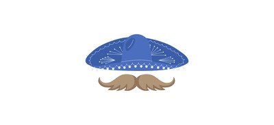 Image for Mexican Apparel Mexican Props Mexican Accessories Cricut SVG Design