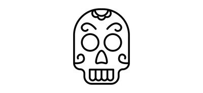 Image for Mexican Skull Skull Desgined Skull Cricut SVG Design