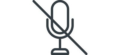 Image for Microphone Mic Mute Cricut SVG Design