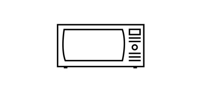 Image for Microwave Appliance Cook Cricut SVG Design