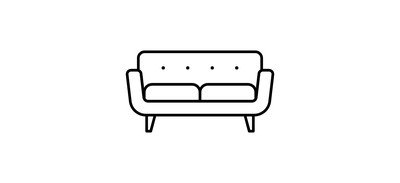 Image for Mid Century Modern Furniture Interior Cricut SVG Design