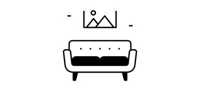 Image for Mid Century Modern Furniture Interior Cricut SVG Design