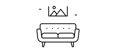 Image for Mid Century Modern Furniture Interior Cricut SVG Design
