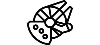 Image for Millennium Falcon Cricut SVG Design