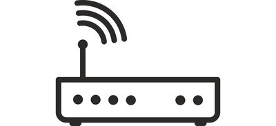 Image for Modem Wifi Wireless Cricut SVG Design