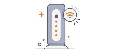 Image for Modem Router Wifi Cricut SVG Design