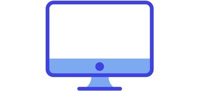 Image for Monitor Screen Computer Cricut SVG Design