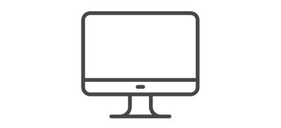 Image for Monitor Screen Display Cricut SVG Design