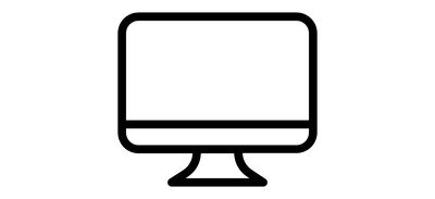 Image for Free Monitor Screen Display Cricut SVG Design