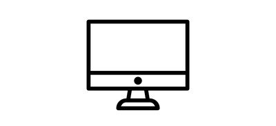 Image for Monitor Screen Computer Cricut SVG Design