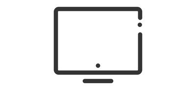 Image for Monitor Computer Desktop Cricut SVG Design