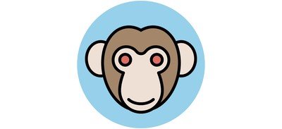 Image for Monkey Face Animal Cricut SVG Design