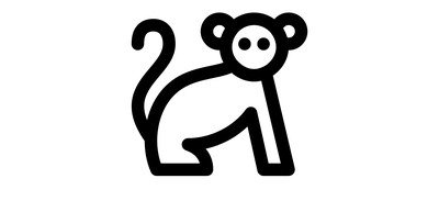 Image for Monkey Ape Chimp Cricut SVG Design