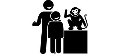 Image for Monkey Tourist Enjoying Cricut SVG Design