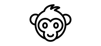 Image for Monkey Animal Forest Animal Cricut SVG Design