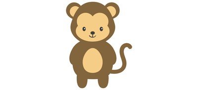 Image for Baboon Monkey Animal Cricut SVG Design